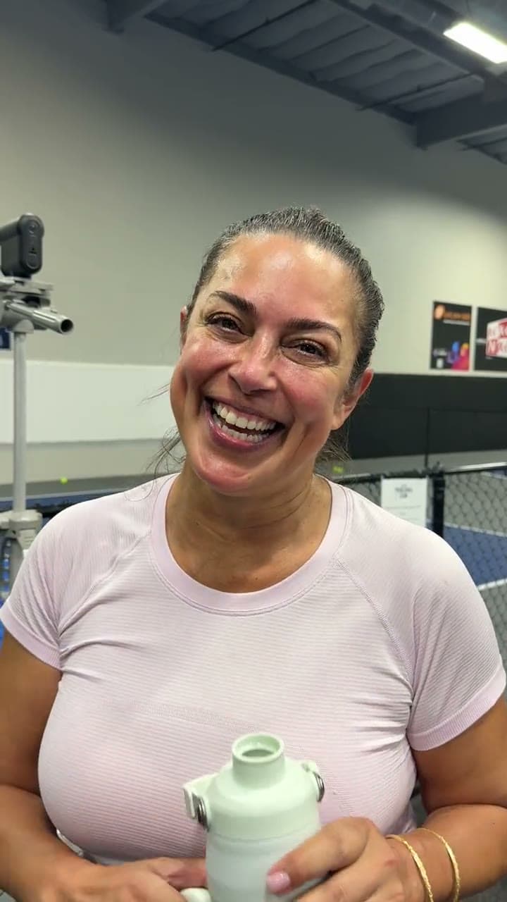 Gloria Meknat talking about her camp day in Temecula