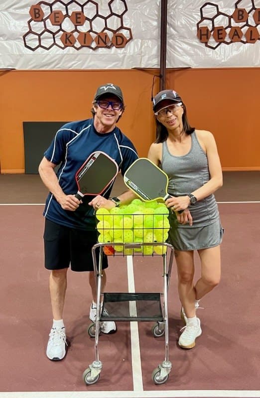 Pickleball play in Ocala, FL